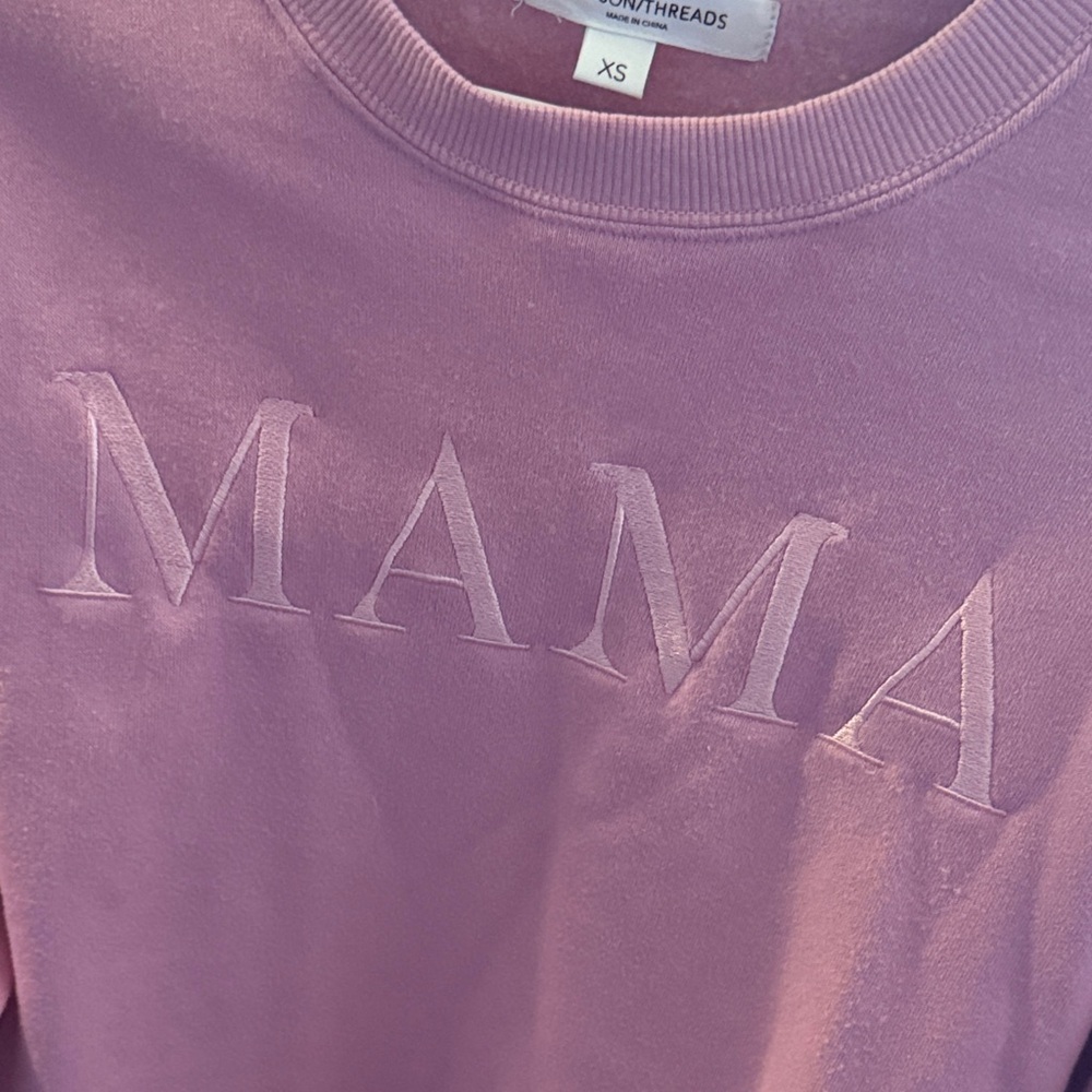 Grayson Threads Pink MAMA Pullover - Picture 3 of 3